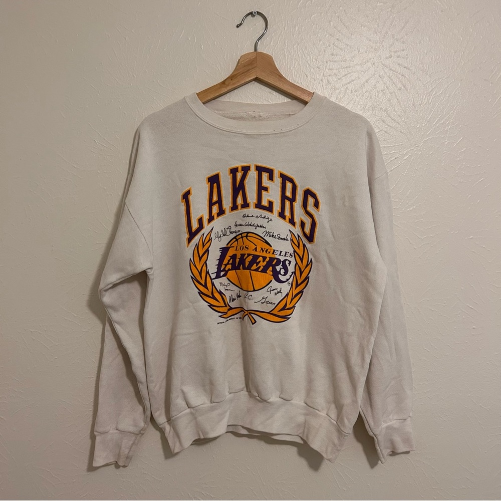 Vintage Lakers crew neck sweatshirt